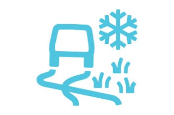 وضع القيادة في الثلجيؤدي تدوير متحكم القرص إلى وضعك في وضع الثلج وعندما تضيء أيقونة وضع الثلج على لوحة العدادات، فأنت تعلم أنك جاهز حقًا لقيادة شتوية صعبة..