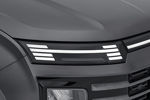 مصباح تحديد المواقع LED Horizon ومصابيح DRLs على شكل H